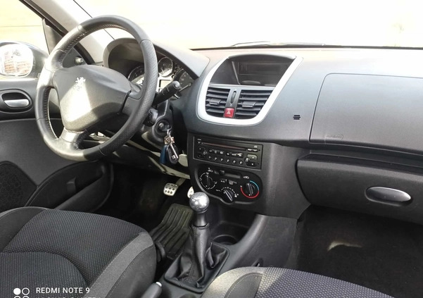 Peugeot 206 plus cena 10900 przebieg: 149100, rok produkcji 2010 z Przecław małe 466